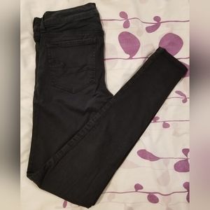American Eagle - Black Mid-Rise Jeggings